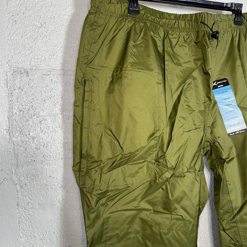 Arctix Men's Storm Rain Pant, Olive 3X 30L - Picture 6 of 14